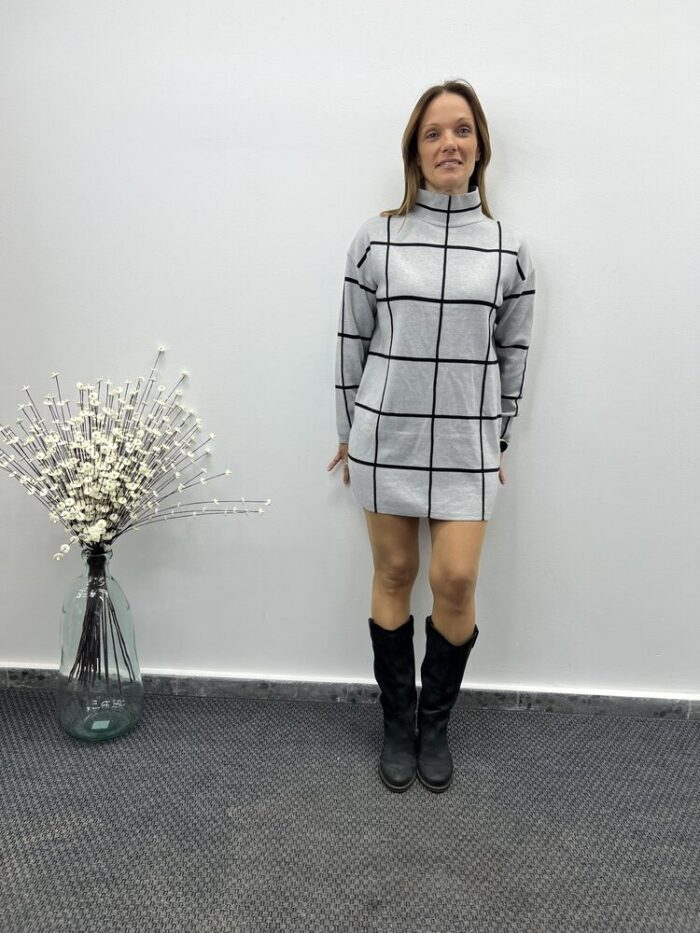 Vestido cuadros