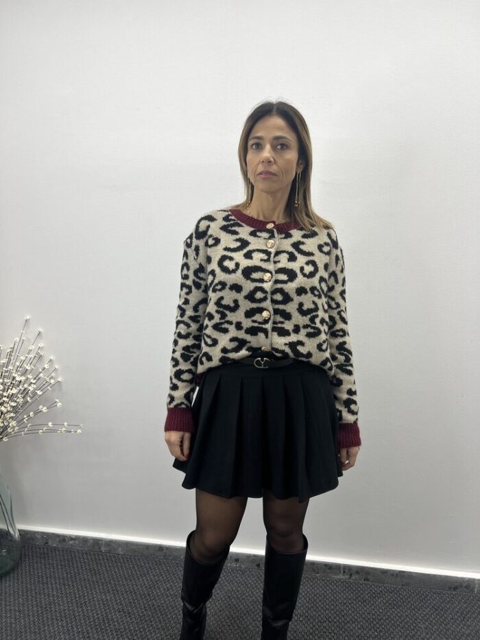 Falda Colegiala Negra