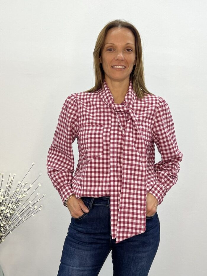 Camisa cuadro vichy