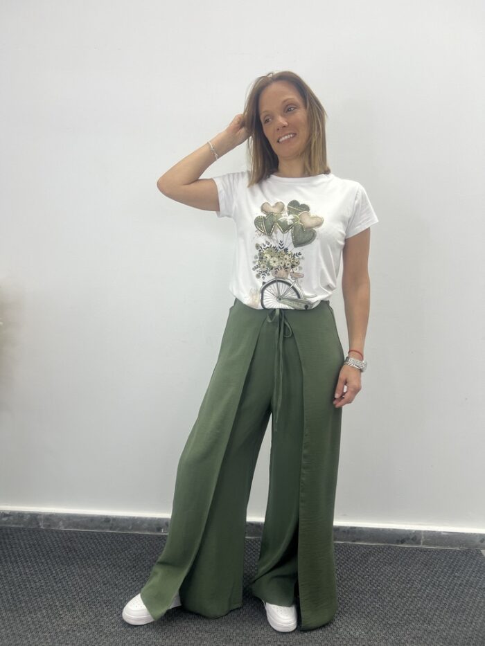 Pantalón Pareo verde