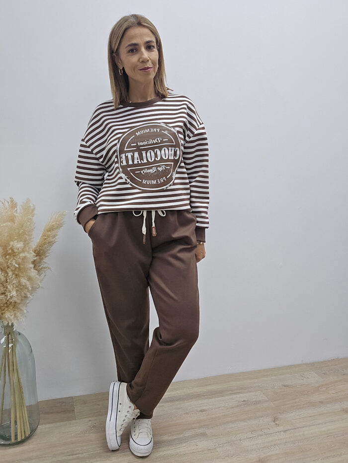 Conjunto chocolate