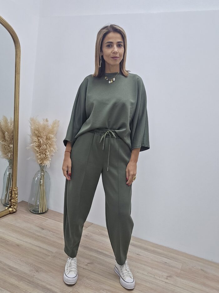 Conjunto de chandal Nuria Verde